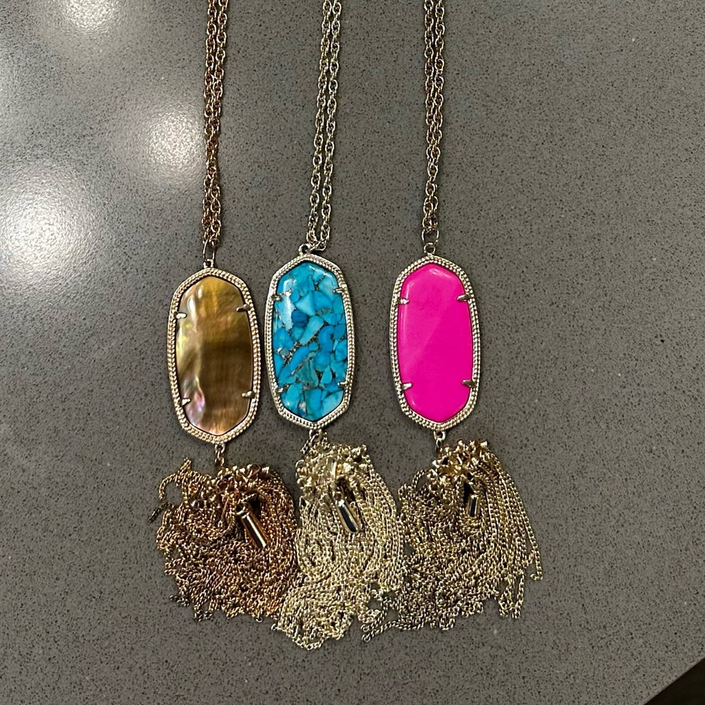 3 Kendra Scott Necklaces